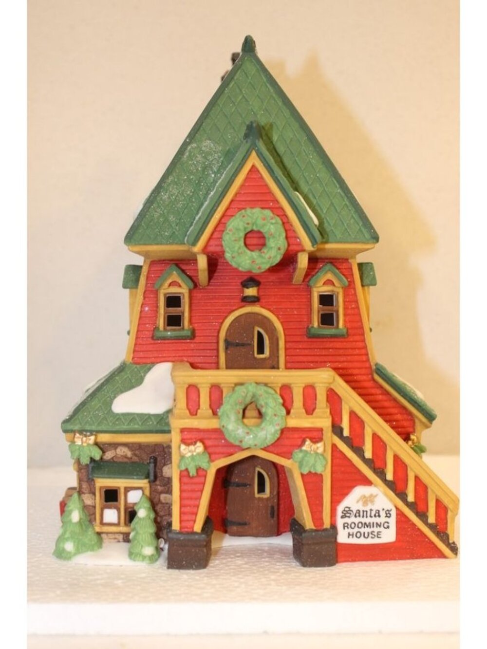 Dept 56 North Pole Village - Santa's Rooming House (see desc)